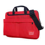 Manhattan Portage Convertible 13" Fabric Water Resistant Laptop Bag, Red (1731 RED)