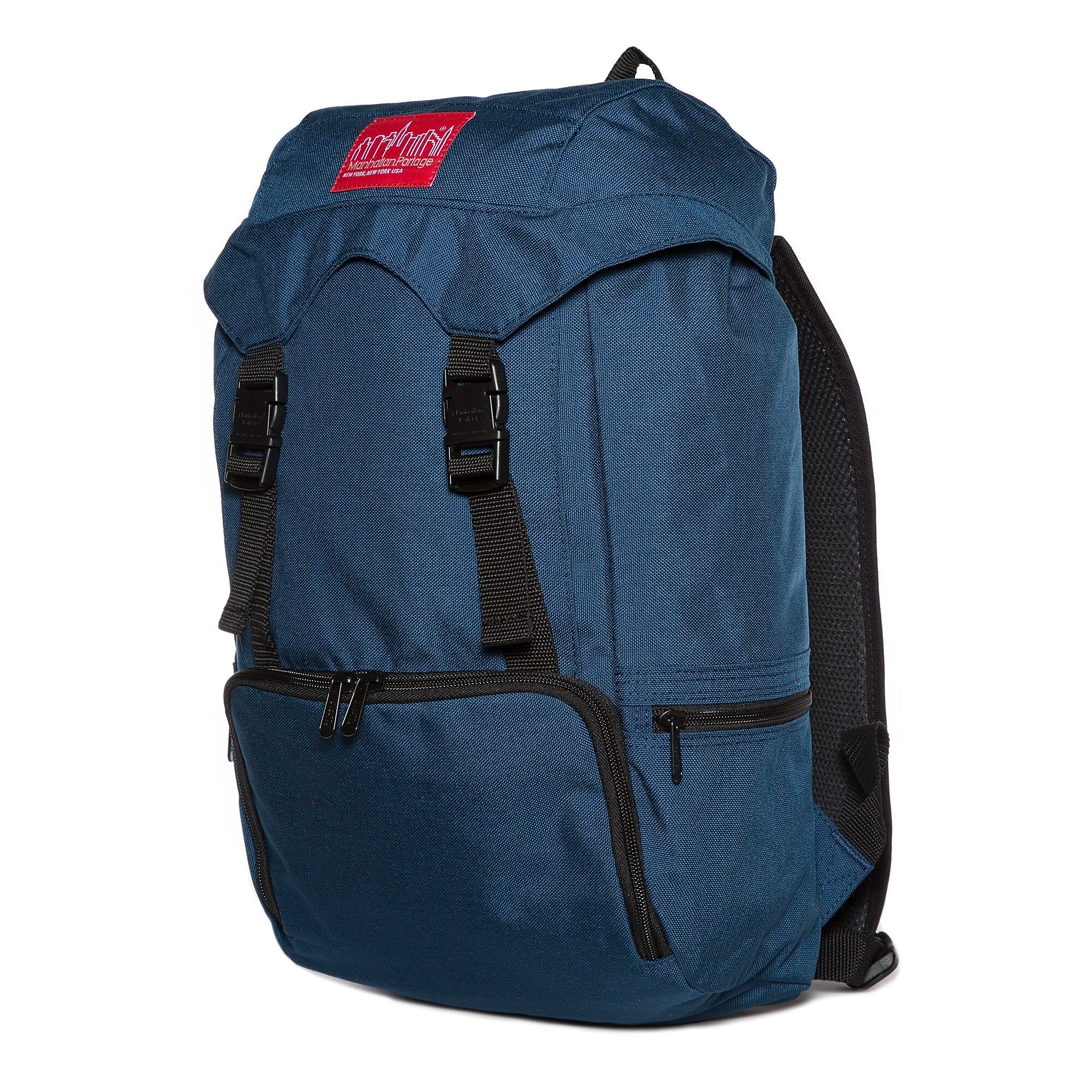 Manhattan Portage Hiker Laptop Backpack, Large, Navy (2123 NVY)
