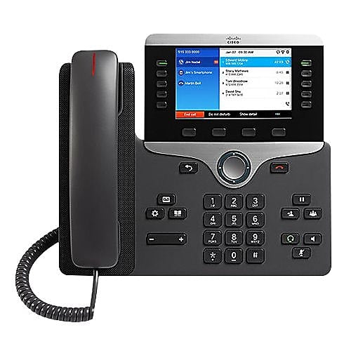 Cisco IP Phone Corded, Charcoal (CP-8861-K9=)