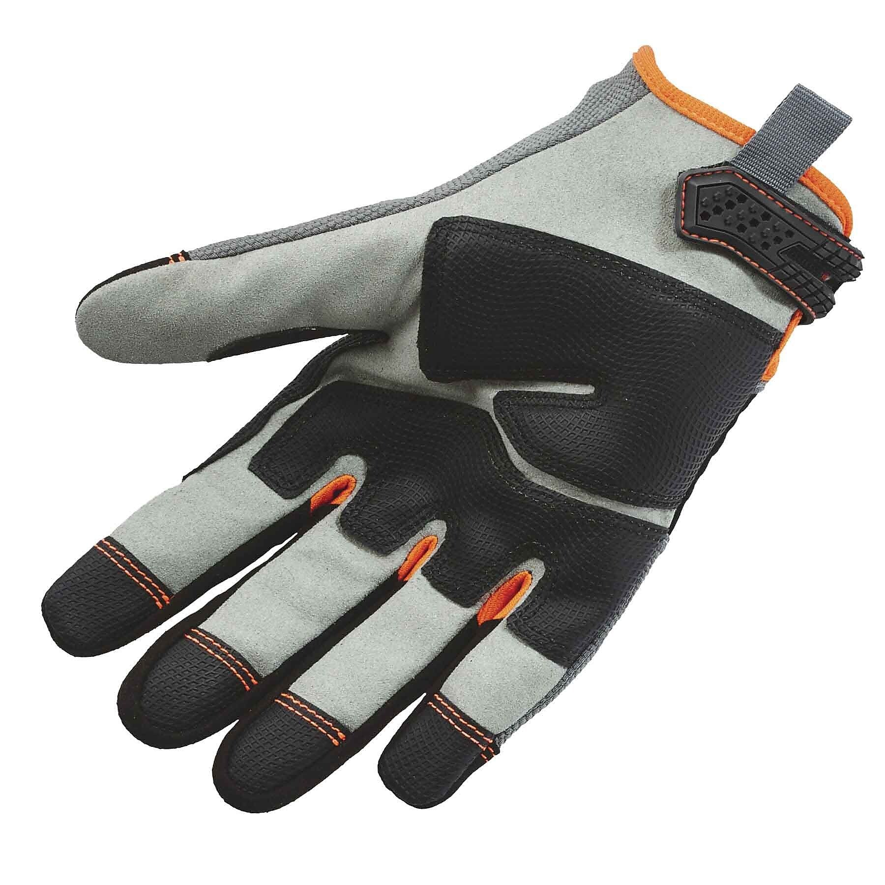 Ergodyne® ProFlex® 710 Heavy-Duty Utility Glove , Gray , LG , 1 Pair