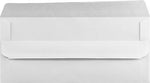 LUX #9 Window Envelopes, 3 7/8" x 8 7/8", White w/ Simple Seal, 50 Qty (45313-50)