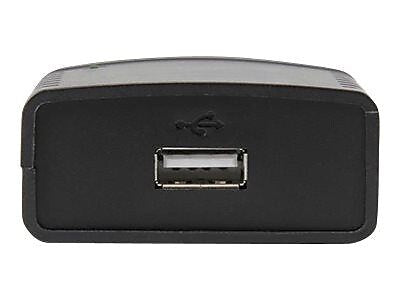 StarTech.com® PM1115U2 Black Ethernet to USB 2.0 Network LPR Print Server for Mac/PC