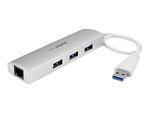 StarTech 3-Port USB Gigabit Ethernet Adapter (ST3300G3UA)