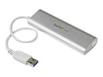 StarTech ST43004UA 4-Port USB 3.0 Hub, Silver