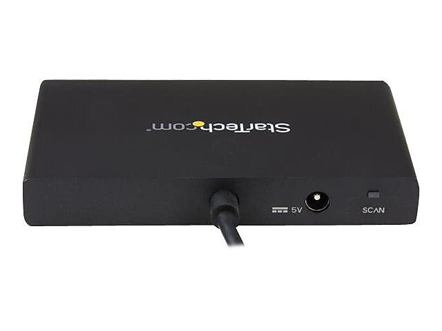 StarTech Mini DisplayPort to 3x HDMI Multi Stream Transport Hub, Black (MSTMDP123HD)