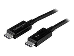 StarTech.com® TBLT3MM2M 6.6' USB 3.1 Male/Male Data Transfer Cable, Black