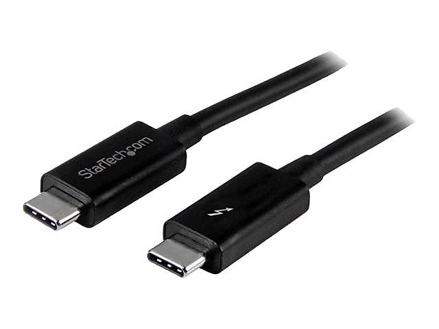 StarTech.com® TBLT3MM2M 6.6' USB 3.1 Male/Male Data Transfer Cable, Black
