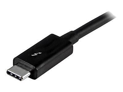 StarTech.com® TBLT3MM2M 6.6' USB 3.1 Male/Male Data Transfer Cable, Black