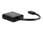 C2G® 29482 8" USB-C to DisplayPort Adapter Converter, Black