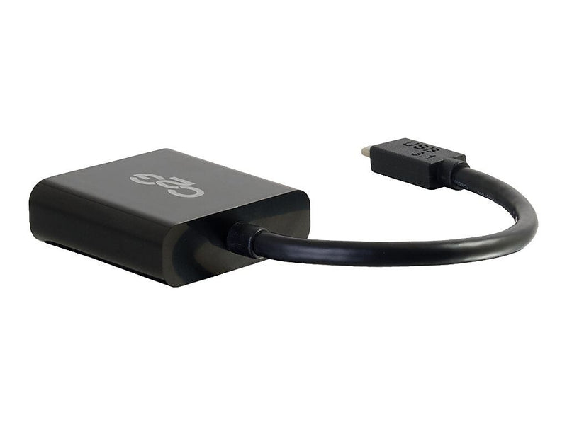 C2G® 29482 8" USB-C to DisplayPort Adapter Converter, Black