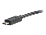 C2G® 29482 8" USB-C to DisplayPort Adapter Converter, Black