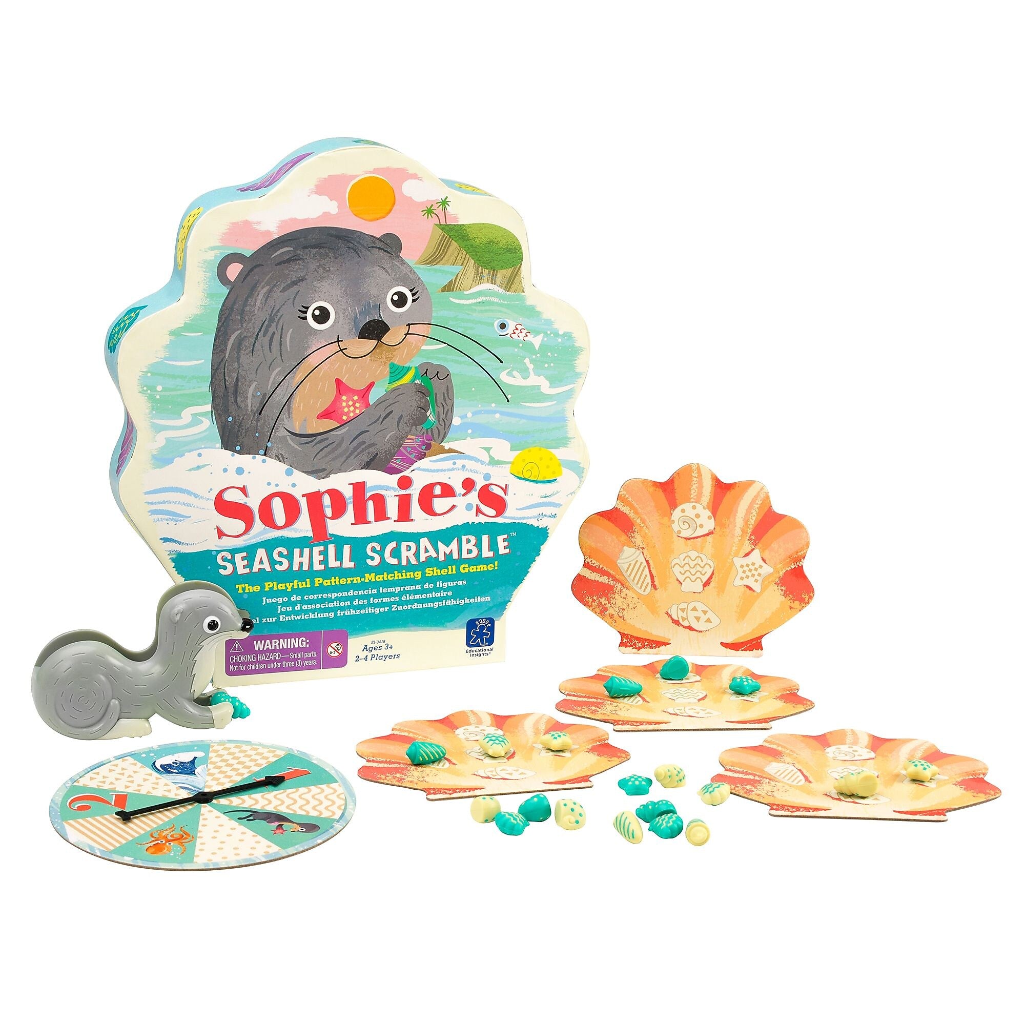 Educational Insights Sophie's Seashell Scramble (3418)