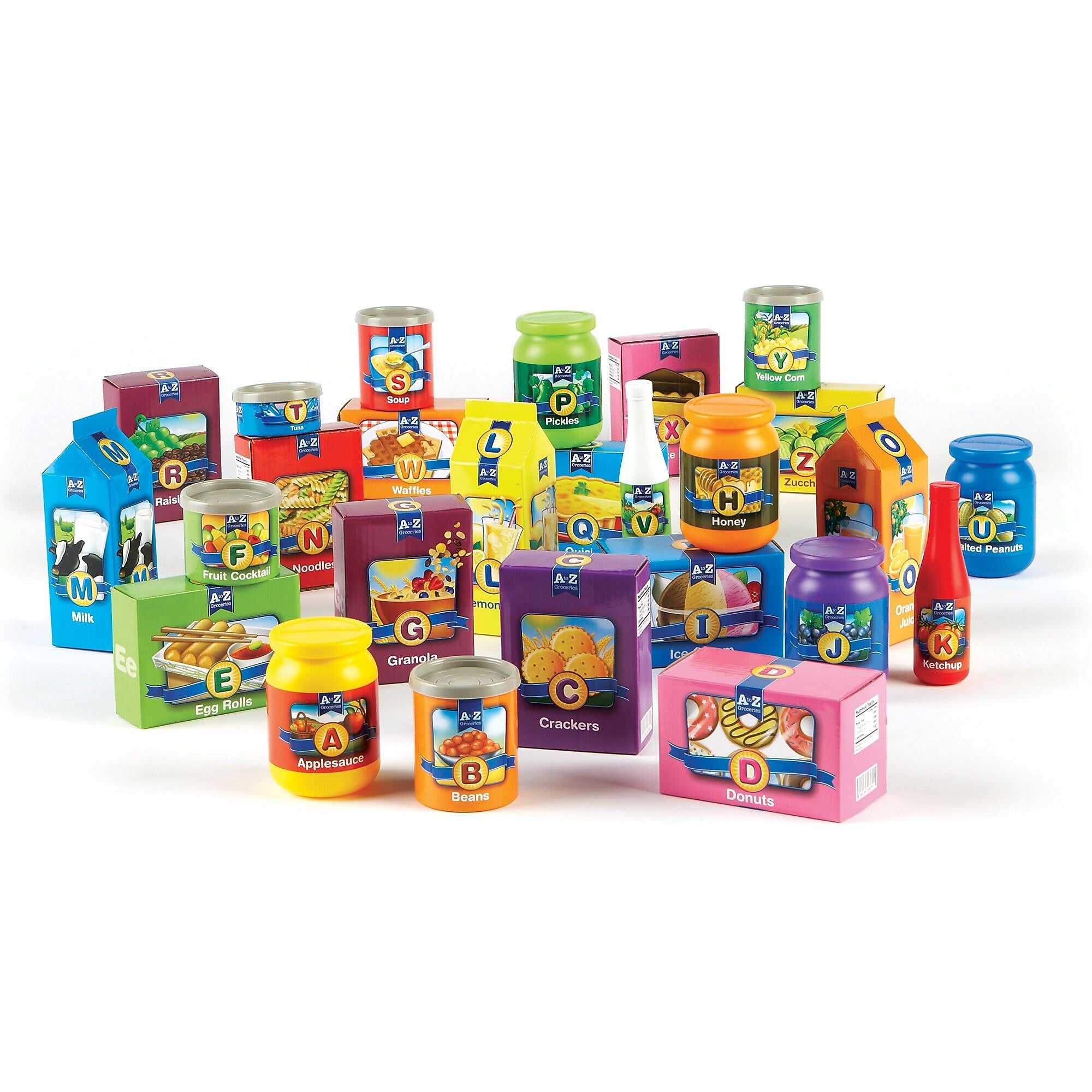 Learning Resources Learning Essentials A to Z Alphabet Groceries (LER7729)