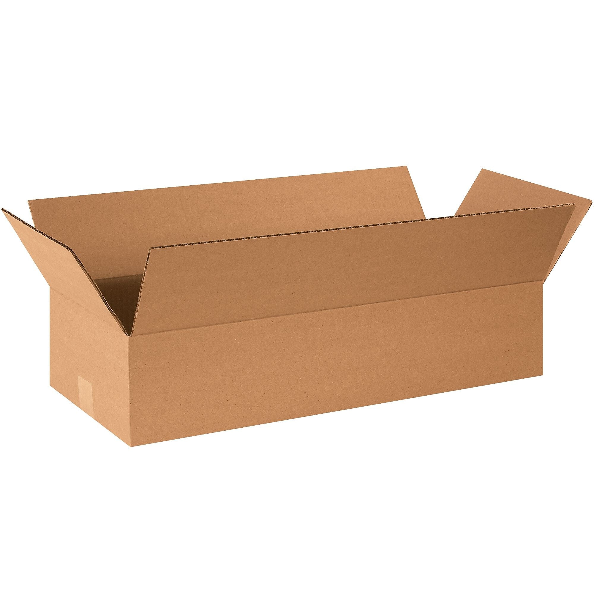 24" x 8" x 4" Shipping Boxes, 25/Bundle (2484)