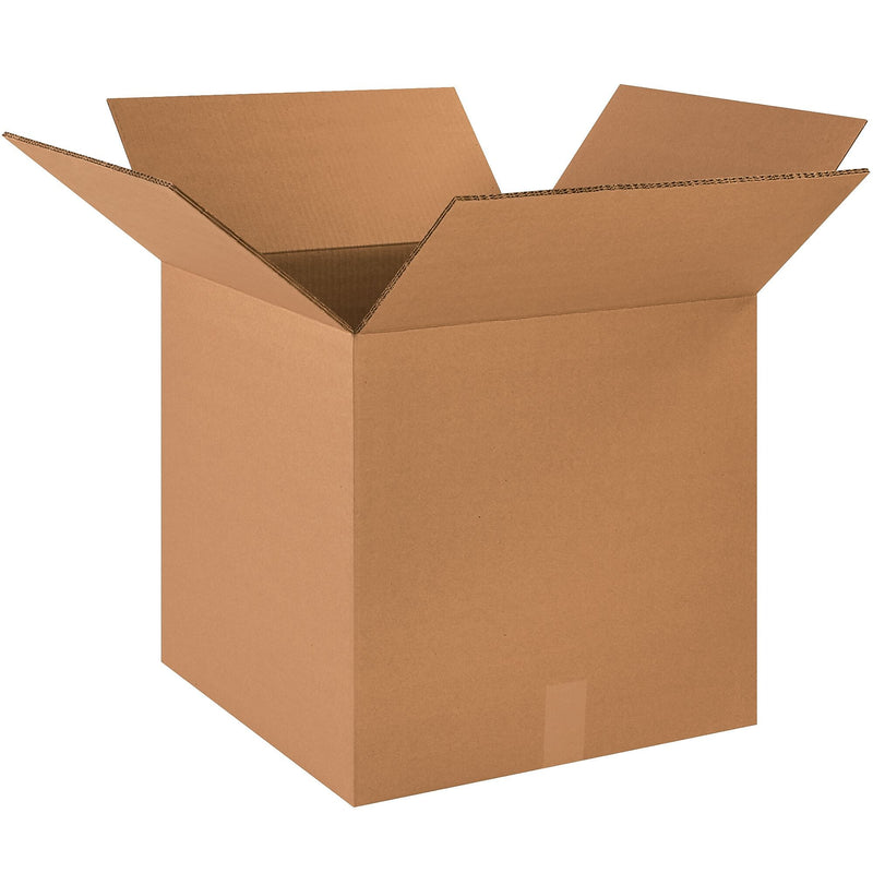 17" x 17" x 17" Heavy Duty Shipping Boxes, 48 ECT, 10/Bundle (HD171717DW)