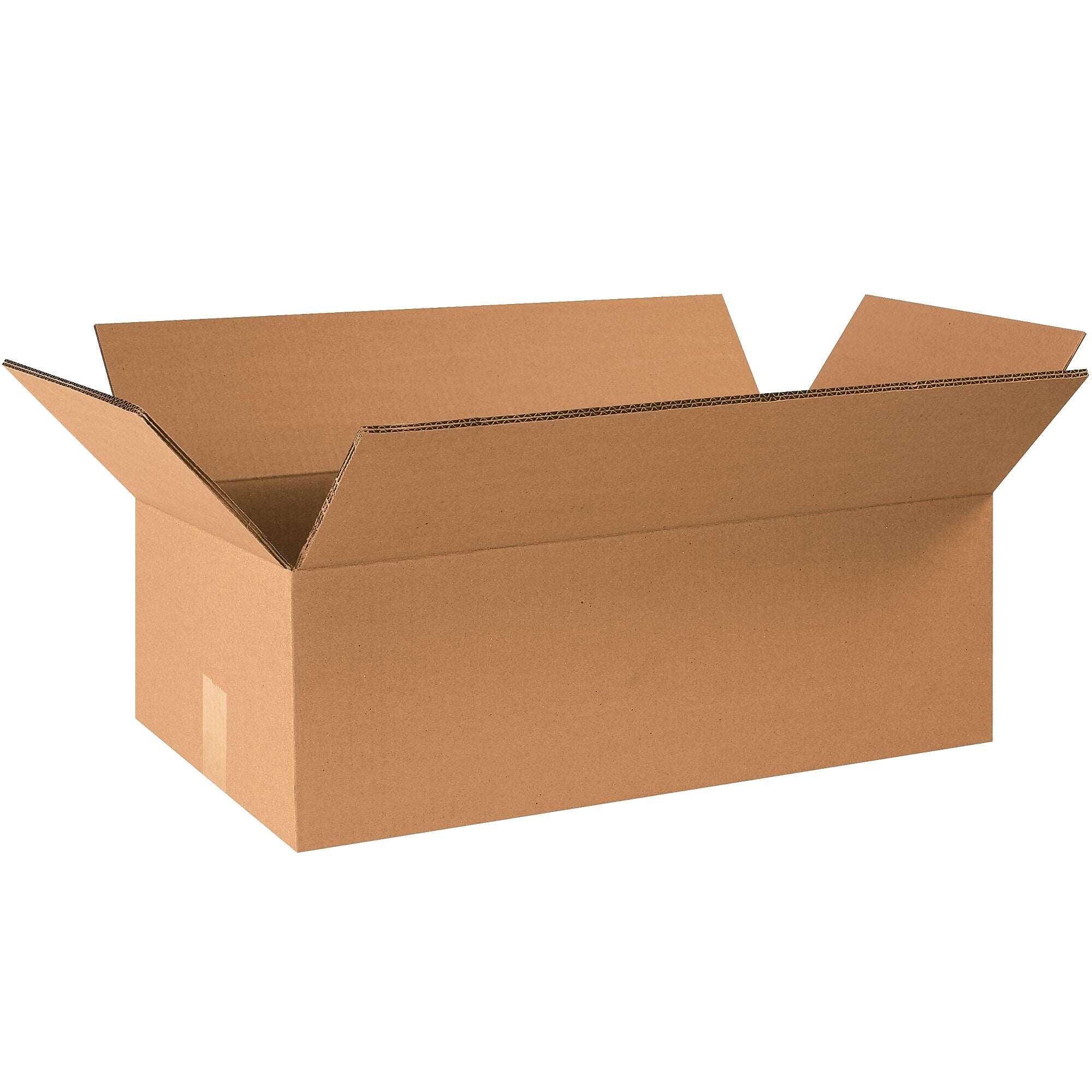 24" x 12" x 8" Heavy Duty Shipping Boxes, 48 ECT, 15/Bundle (HD24128DW)