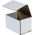 Partners Brand Corrugated Mailers, 10" x 8" x 5", White, 50/Bundle