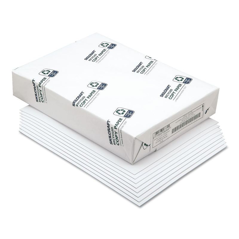 AbilityOne Copy Paper, 92+ Bright, Letter, 20lb, White, 5000 Sheets/Carton