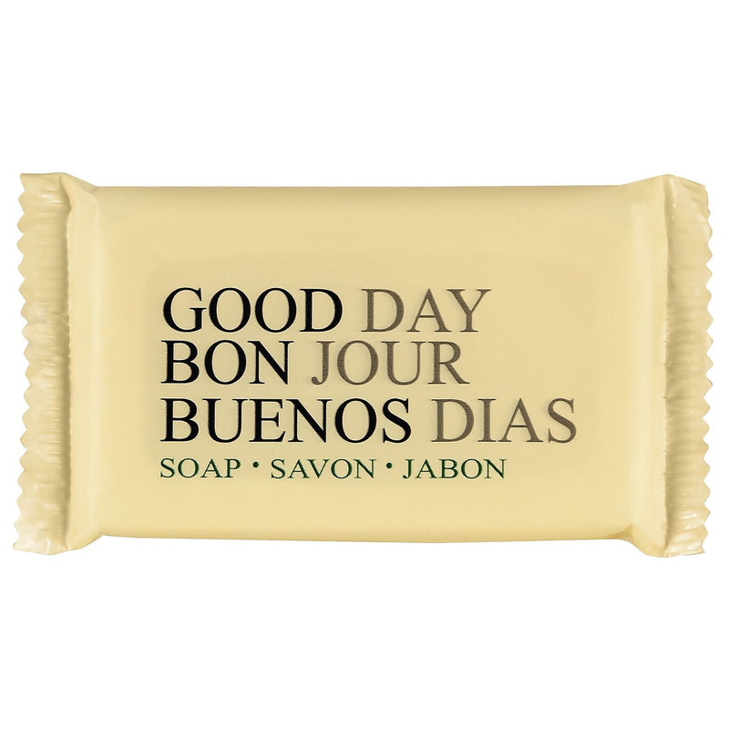 Good Day Soap Amenity Bar Soap, Pleasant Scent, .5oz (GTP390050A)