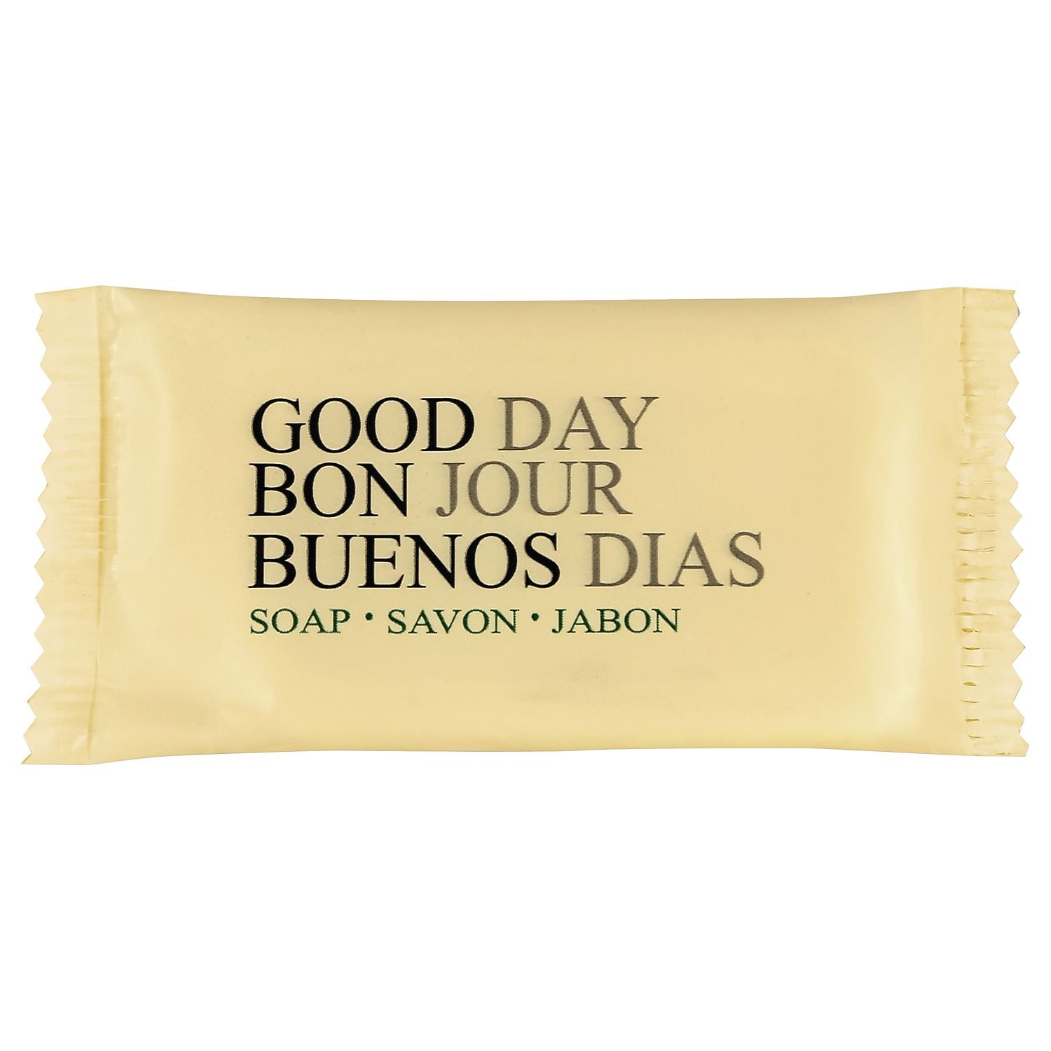 Good Day Soap Amenity Bar Soap, Pleasant Scent, 3/4 Oz, 1000 Per Carton