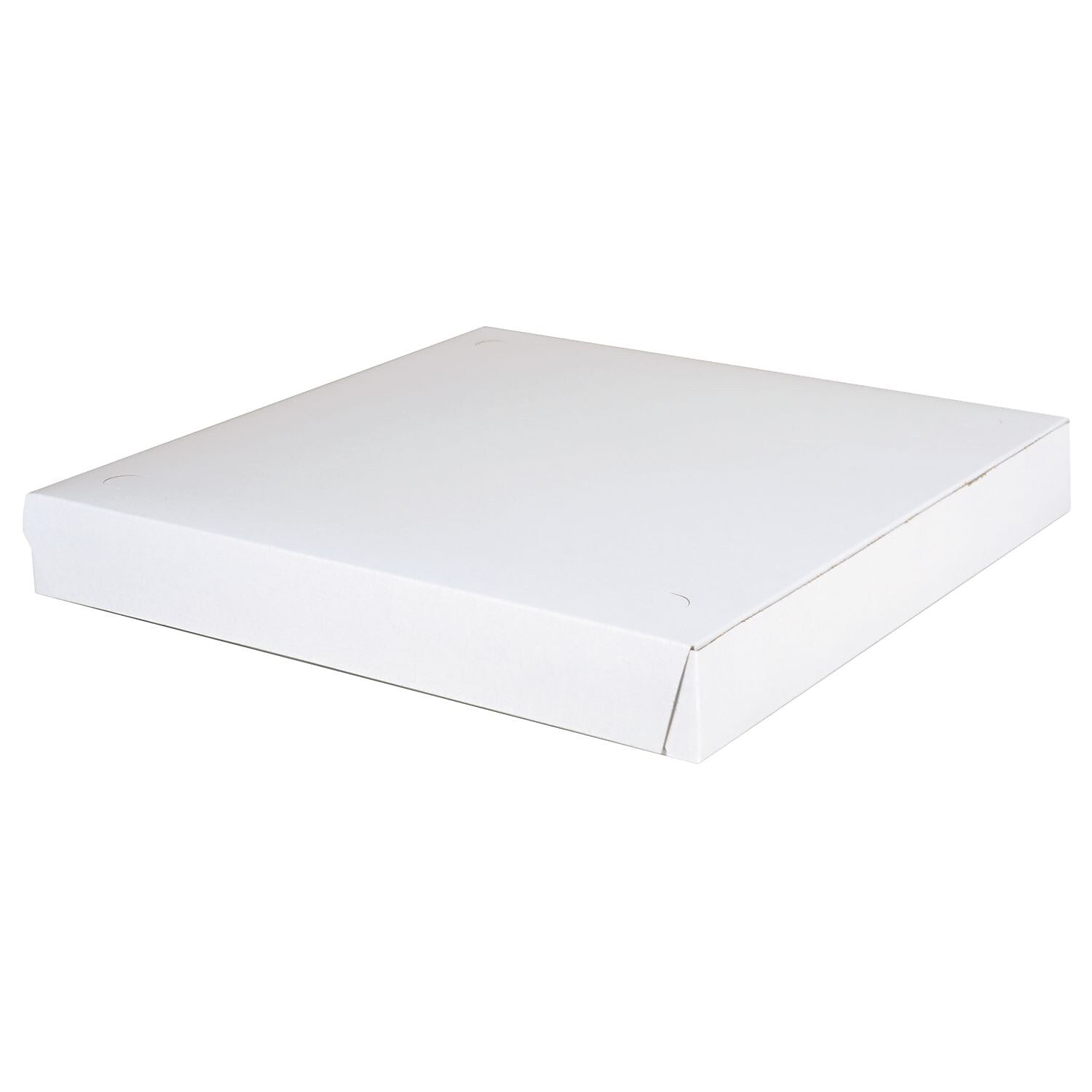 Southern Champion® White Pizza Boxes, 14x14x1-7/8", 100/Case