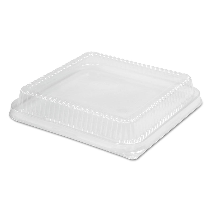 Handi-Foil Plastic Dome Lid, Rectangular, 10 3/16" X 1 5/8" X 10 3/4", Clear, 100/Carton (HFA321LDL)