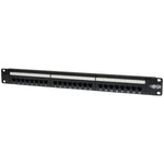 24PORT PATCH PANEL CAT5E 568B