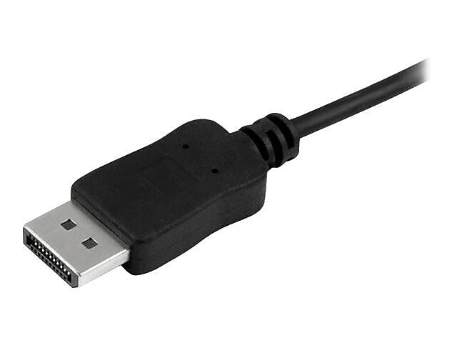 StarTech.com® CDP2DPMM1MB 3.28' USB-C to DisplayPort Adapter Cable, Black