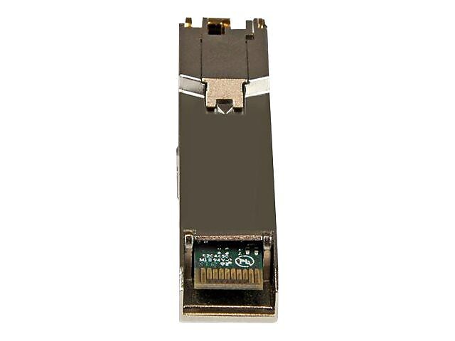 StarTech.com® RJ45 Hot-Pluggable SFP (mini-GBIC) Transceiver (GLCTST)