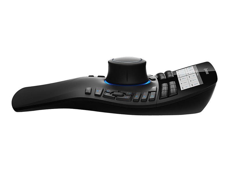 3Dconnexion SpaceMouse Enterprise Ambidextrous USB Mouse, Black (3DX-700056)