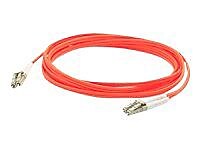 AddOn 3.28' LC to LC OM1 Duplex Fiber Optic Patch Cable, Male to Male, Orange (ADD-LC-LC-1M6MMF)