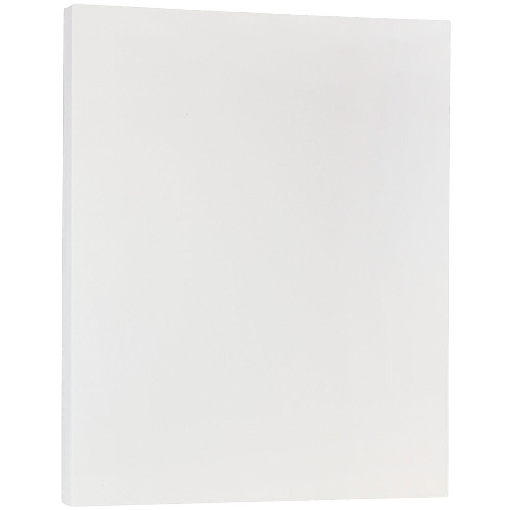 JAM Paper Translucent Vellum 28lb Paper, 8.5 x 11, Clear, 250 Sheets/Pack (1263B)