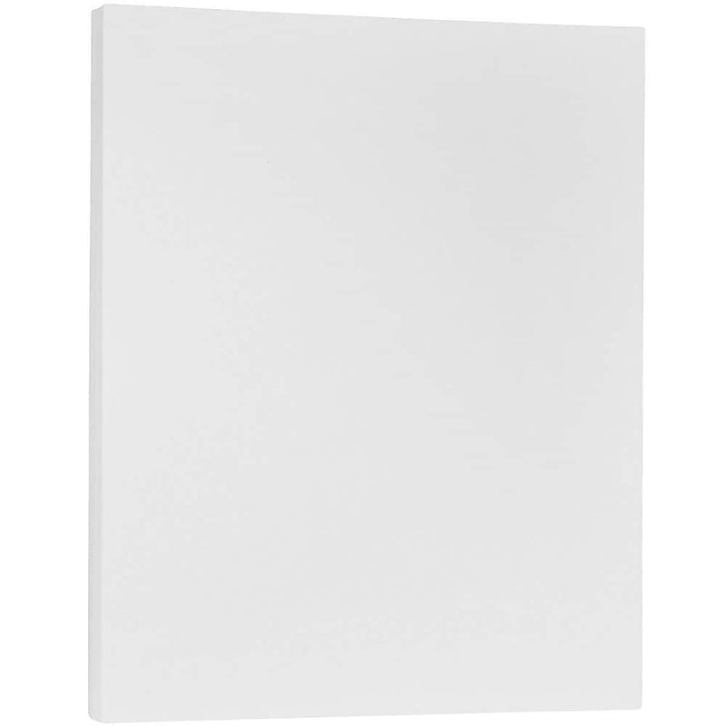 JAM Paper 36 lb. Cardstock Paper, 8.5" x 11", Clear, 50 Sheets/Pack (1566)