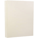 JAM Paper Strathmore 8.5" x 11" Business Paper, 32 lbs., Natural White Linen Finish, 100 Sheets/Pack (143530)