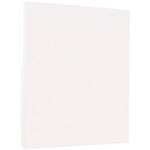 JAM Paper Vellum Bristol 67 lb. Cardstock Paper, 8.5" x 11", White, 50 Sheets/Pack (169834)