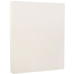 JAM Paper® Strathmore 24lb Paper, 8.5 x 11, Natural White Laid, 100 Sheets/Pack (300161)