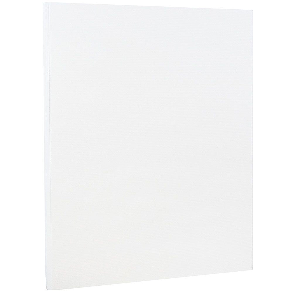 JAM Paper® Strathmore 24lb Paper, 8.5 x 11, Bright White Laid, 500 Sheets/Ream (300420B)