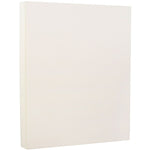 JAM Paper Strathmore 88 lb. Cardstock Paper, 8.5" x 11", Natural White, 50 Sheets/Pack (301015)