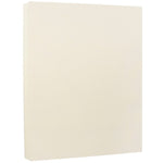 JAM Paper Strathmore 80 lb. Cardstock Paper, 8.5" x 11", Ivory, 50 Sheets/Pack (301125)