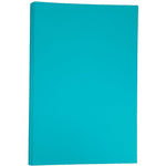JAM Paper Ledger 65 lb. Cardstock Paper, 11" x 17", Sea Blue, 50 Sheets/Pack (16728482)