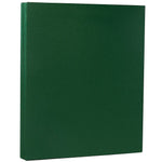 JAM Paper Matte Colored 8.5" x 11" Color Copy Paper, 32 lbs. Dark Green, 50 Sheets/Pack (64429278)