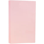 JAM Paper 80 lb. Cardstock Paper, 8.5" x 14", Baby Pink, 50 Sheets/Pack (76329459)