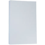 JAM Paper Matte Colored 8.5" x 14" Color Copy Paper, 32 lbs. Baby Blue, 50 Sheets/Pack (76329463)