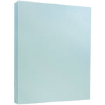 JAM Paper Vellum Bristol 110 lb. Cardstock Paper, 8.5" x 11", Blue, 50 Sheets/Pack (216916789)