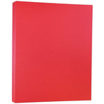 JAM Paper 110 lb. Cardstock Paper, 8.5" x 11", Jupiter Red Stardream, 50 Sheets/Pack (173SD8511JU285)