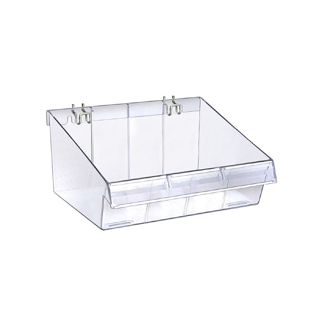 Azar 8-inch Deep Clear Divider Bin