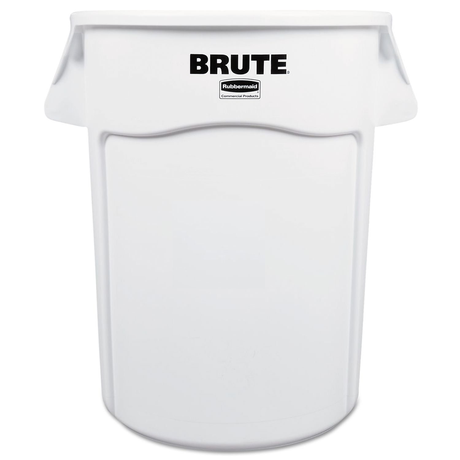 Rubbermaid Commercial Brute Round Container, 44 Gallon, White