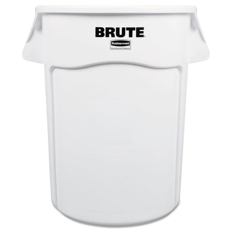 Rubbermaid Commercial Brute Round Container, 44 Gallon, White