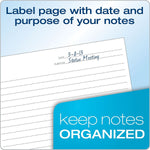 Tops FocusNotes Steno Pad, 6" x 9", White, 80 Sheets/Pad (90222)