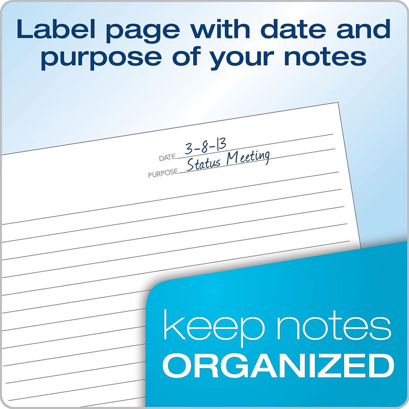 Tops FocusNotes Steno Pad, 6" x 9", White, 80 Sheets/Pad (90222)